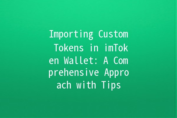 Importing Custom Tokens in imToken Wallet: A Comprehensive Approach with Tips 💰🔑